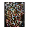Danny Simmons - 'A Confluence of Grievances' 48 x 60 Oil on Canvas 2012