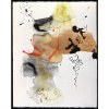 Ochre & Zen 15 - Water Color Ink Acrylic on Paper - 20x16