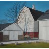 Three Barns - 16 x 20 - Oil on Canvas