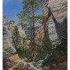 Ancient Roots, Kasha-Katuwe Tent Rocks National Monument, Cochiti, New Mexico - Oil & mixed media on canvas - 18" X 24“  